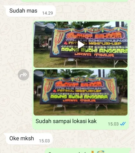 Pengiriman Papan Bunga Sidarum Kutoarjo