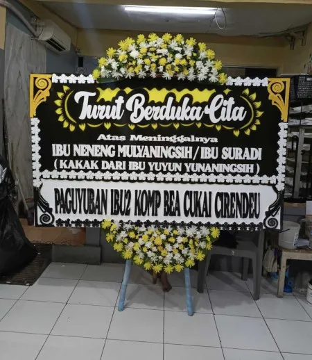 Papan Bunga Duka Sidarum Kutoarjo