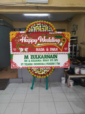 Papan Bunga di Sidarum Kutoarjo