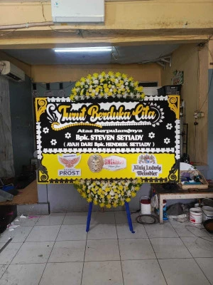 Papan Bunga di Sidarum Kutoarjo