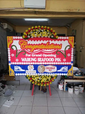 Papan Bunga di Sidarum Kutoarjo