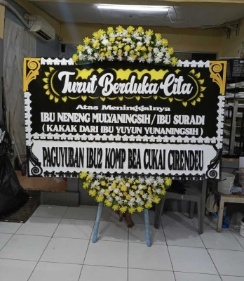Papan Bunga di Sidarum Kutoarjo