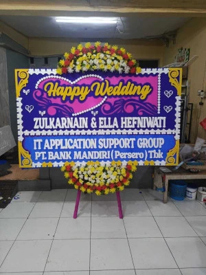 Papan Bunga di Sidarum Kutoarjo
