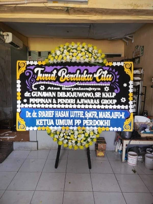 Papan Bunga di Sidarum Kutoarjo